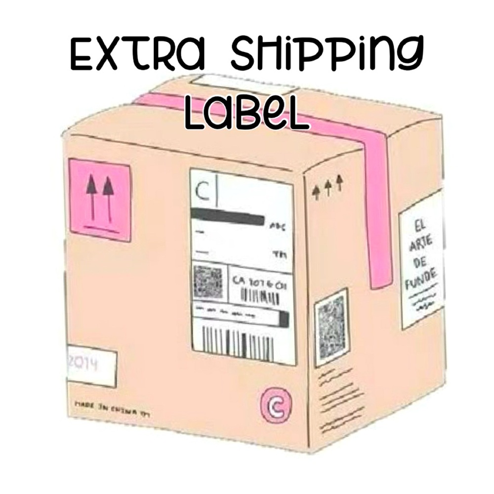 Extra Shipping Label For Bundles Over 5lbs! 📦